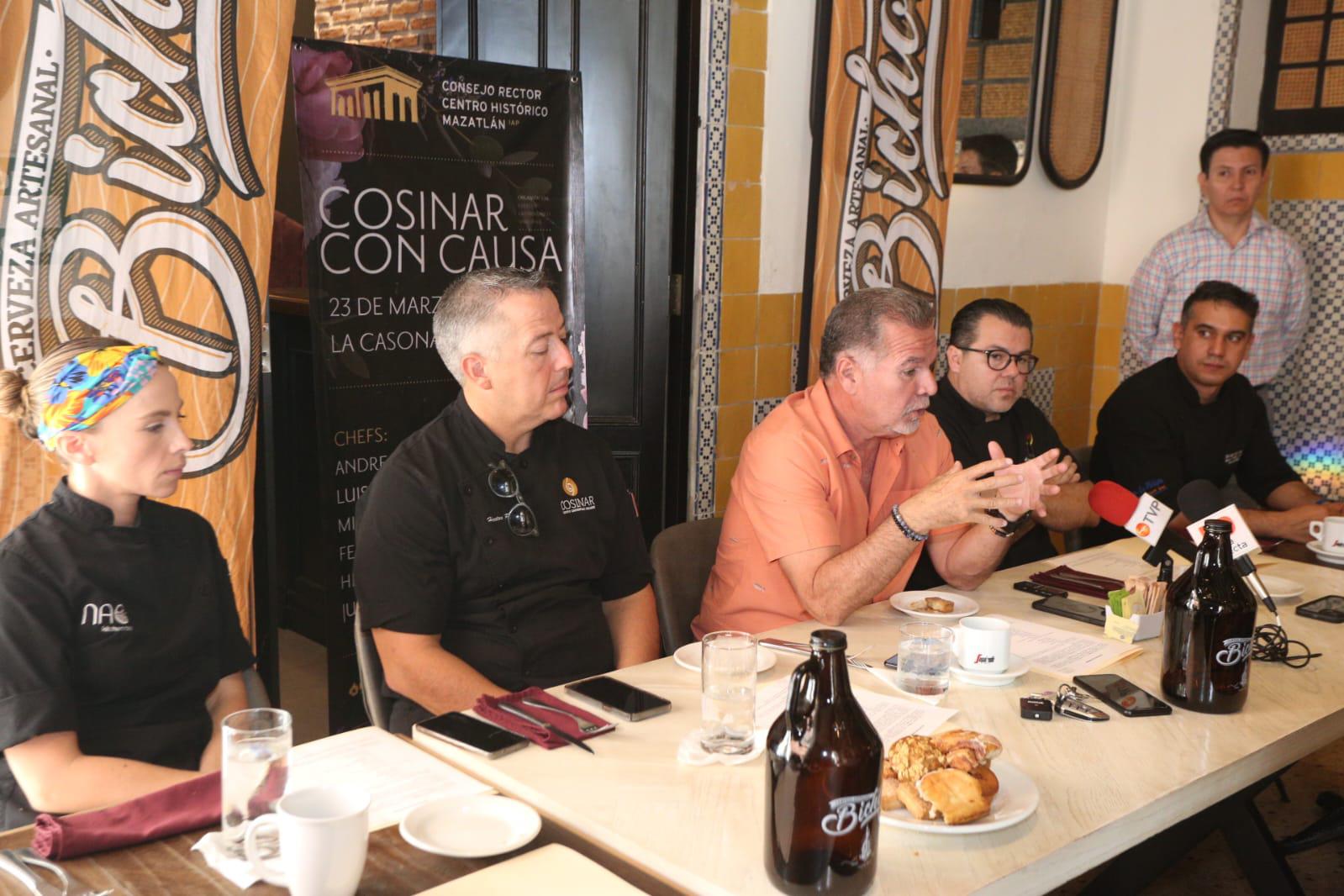 $!Invitan a cena con causa en pro del Centro Histórico de Mazatlán