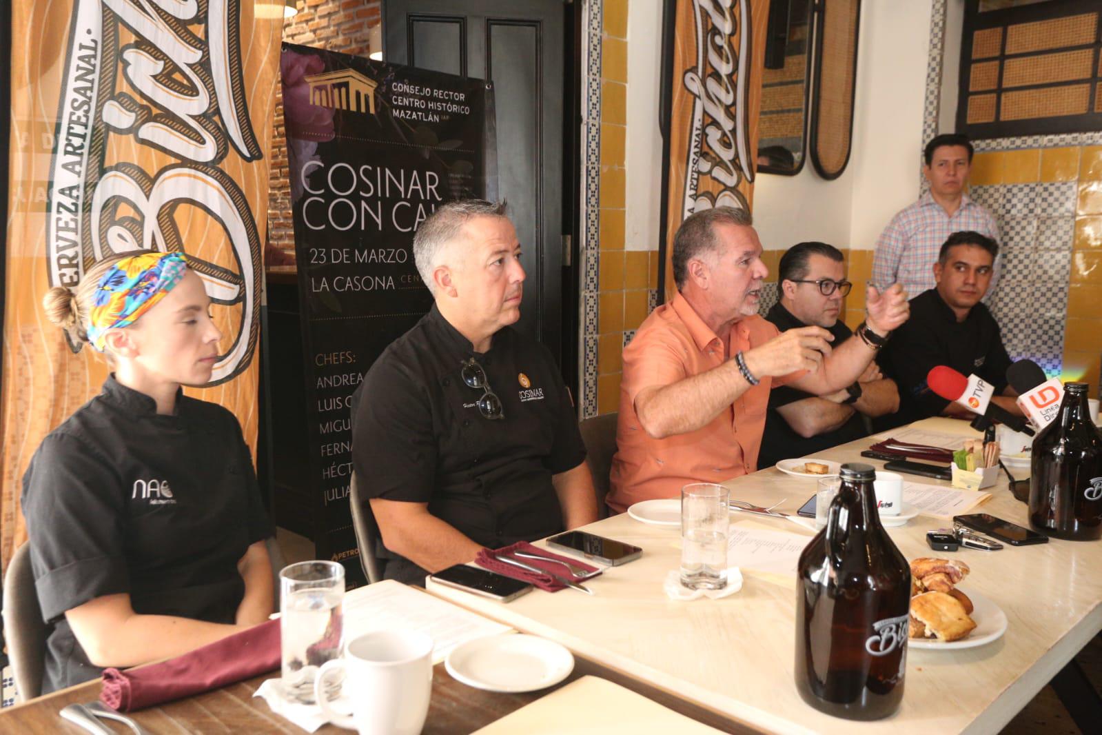 $!Invitan a cena con causa en pro del Centro Histórico de Mazatlán