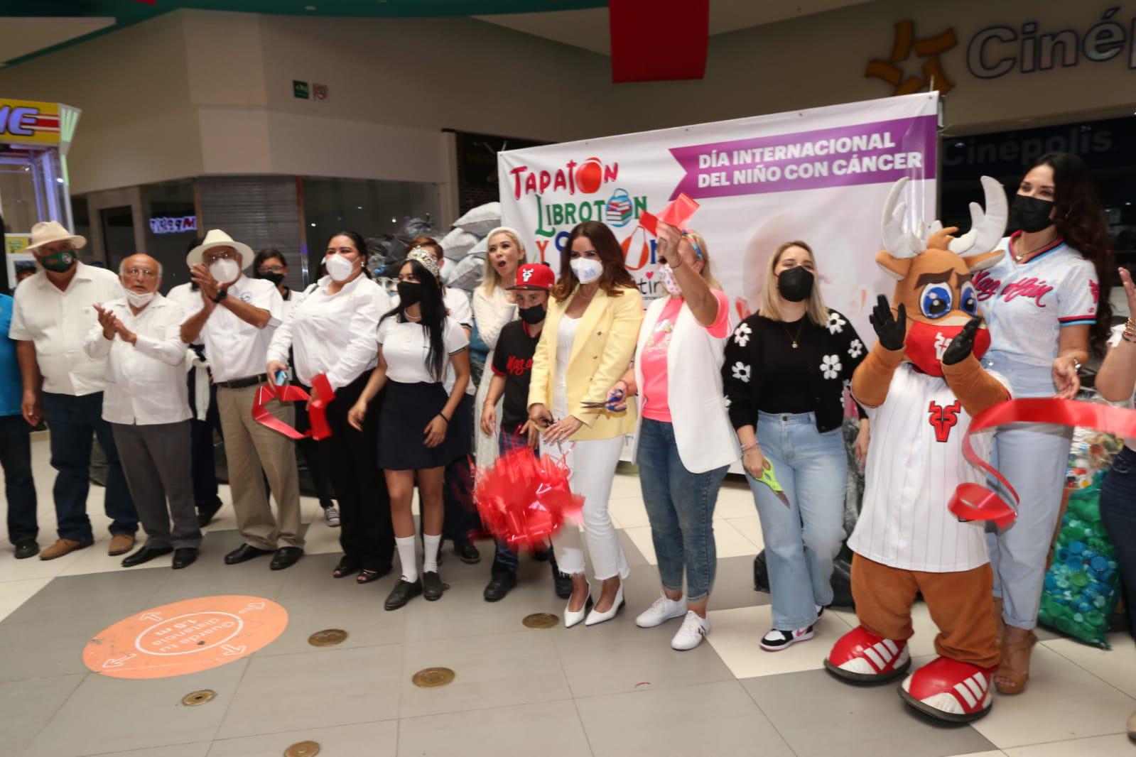 $!Realizan Tapatón en Mazatlán para apoyar a niños con cáncer