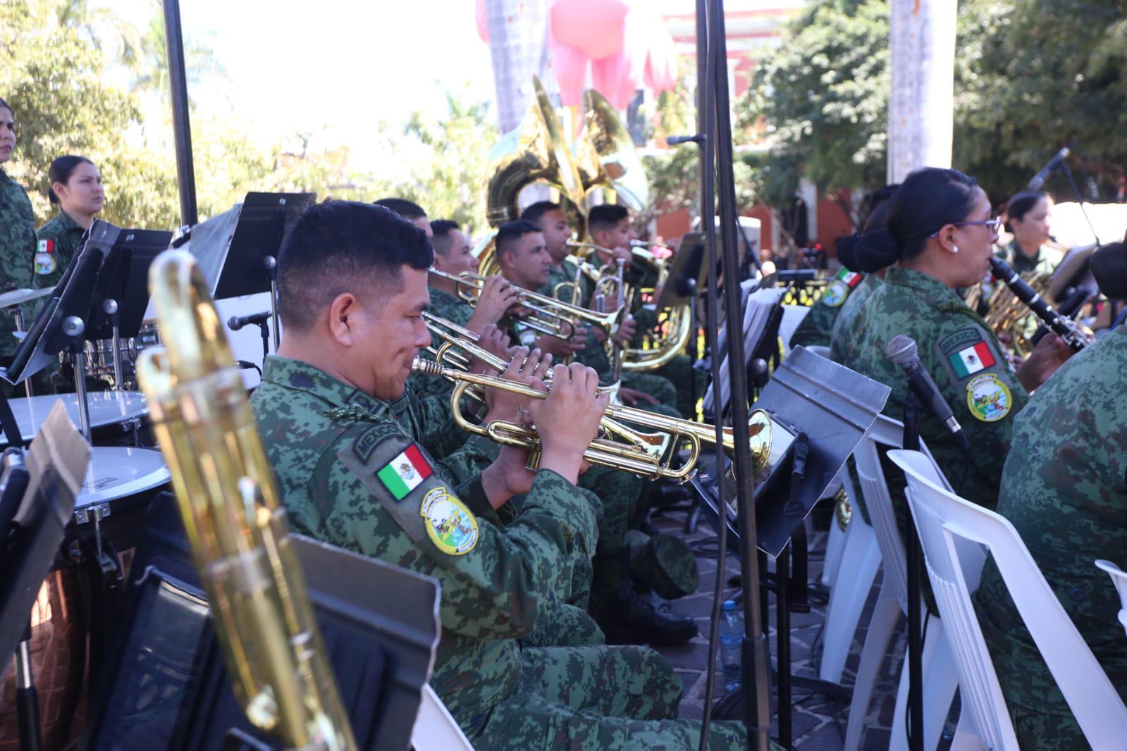 $!Llega la Banda de Música de la Tercera Región Militar a la Machado