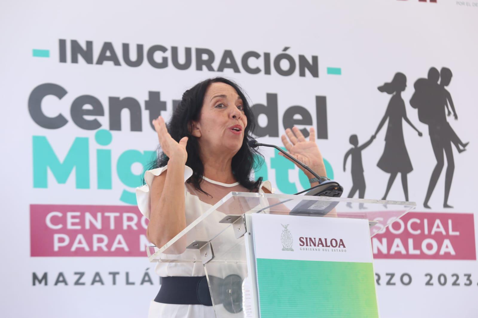 $!Nuria Fernández, directora nacional del Sistema DIF.