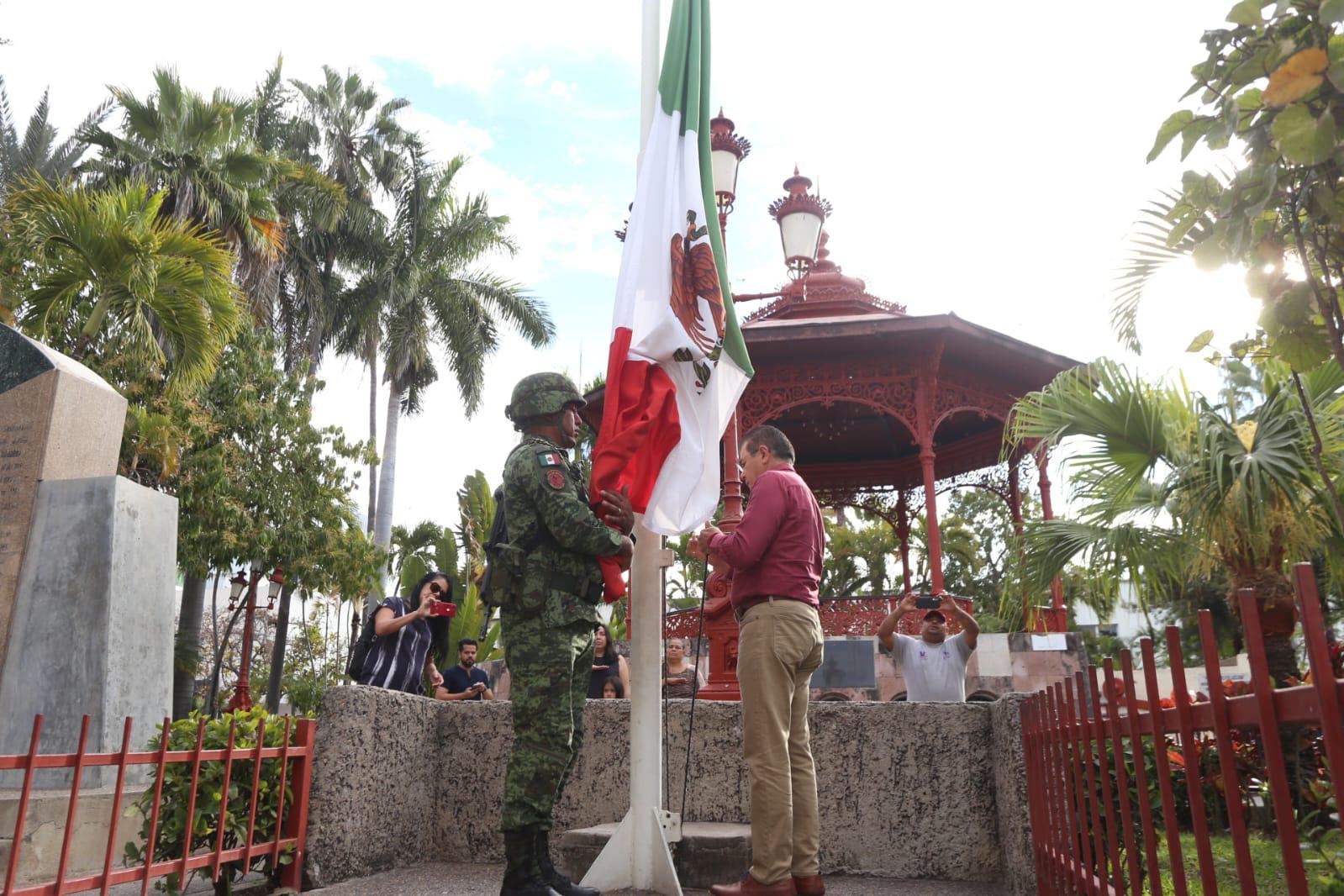 $!Conmemoran en Mazatlán el 85 aniversario de la Expropiación Petrolera