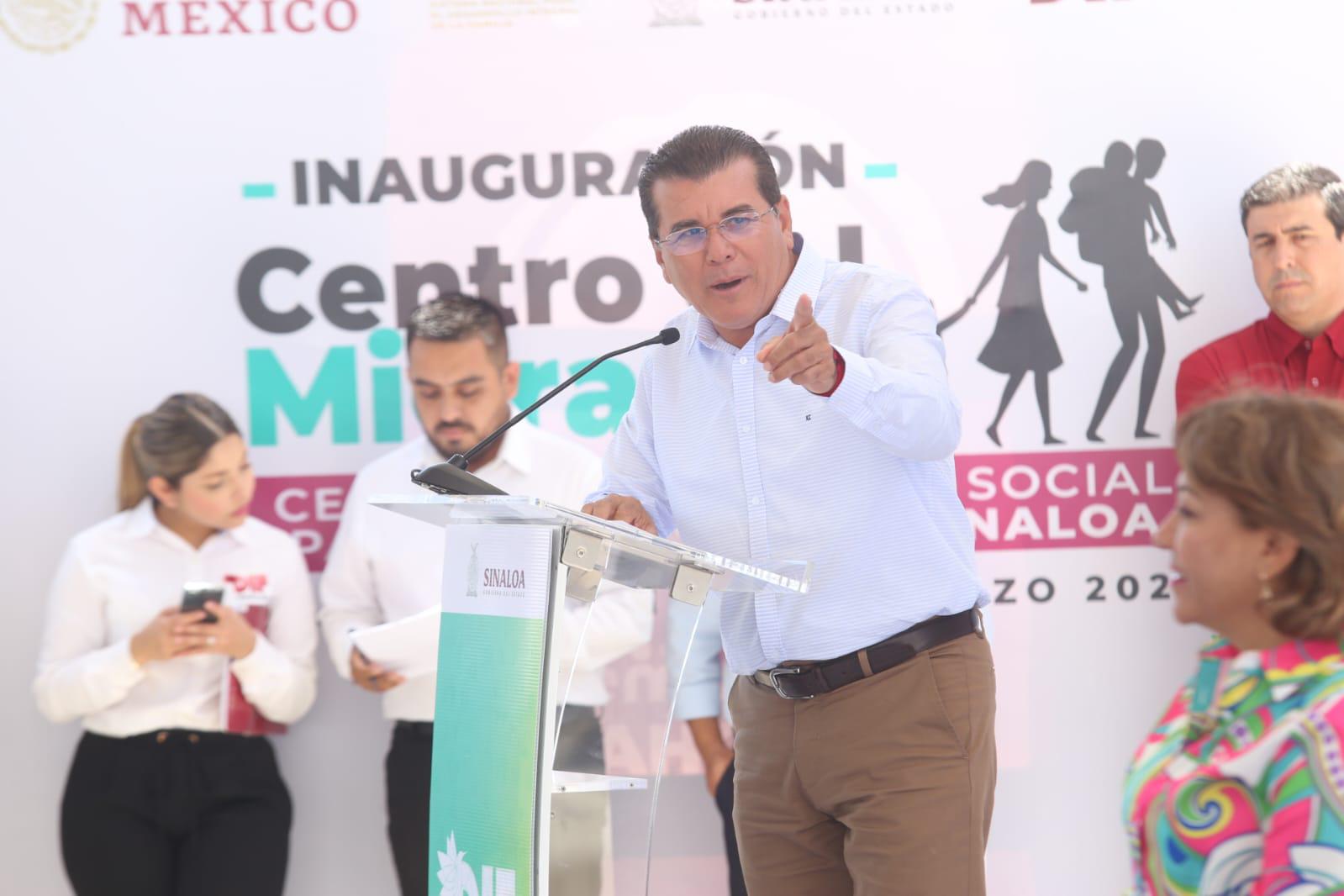 $!Inauguran el Centro del Migrante en Mazatlán