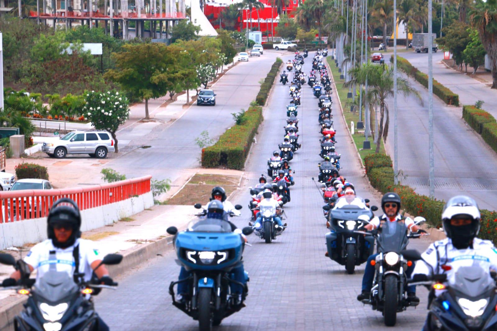 $!Es Mazatlán sede de rodada de Indian Motorcycle; rugen los motores de 300 motocicletas