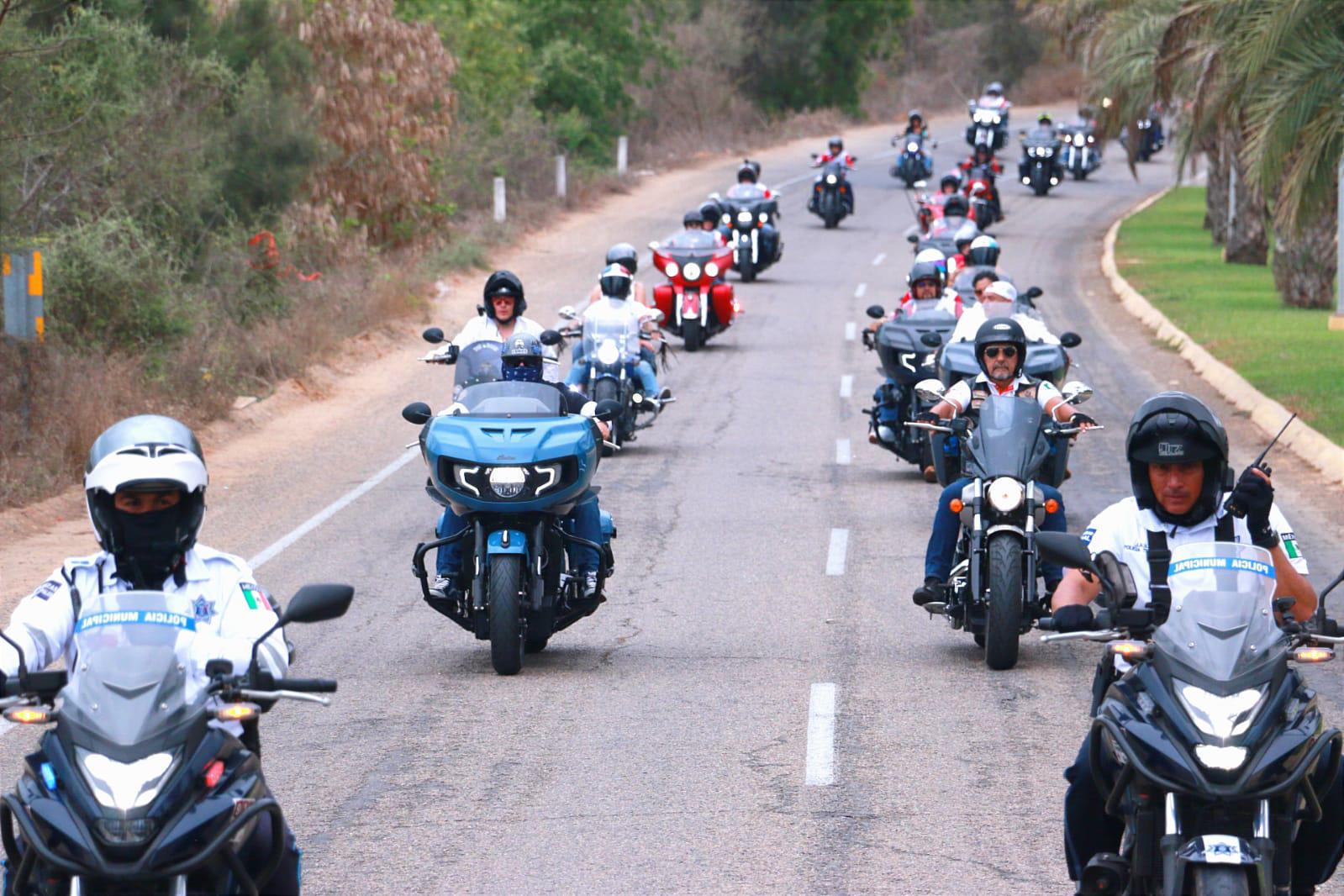 $!Es Mazatlán sede de rodada de Indian Motorcycle; rugen los motores de 300 motocicletas