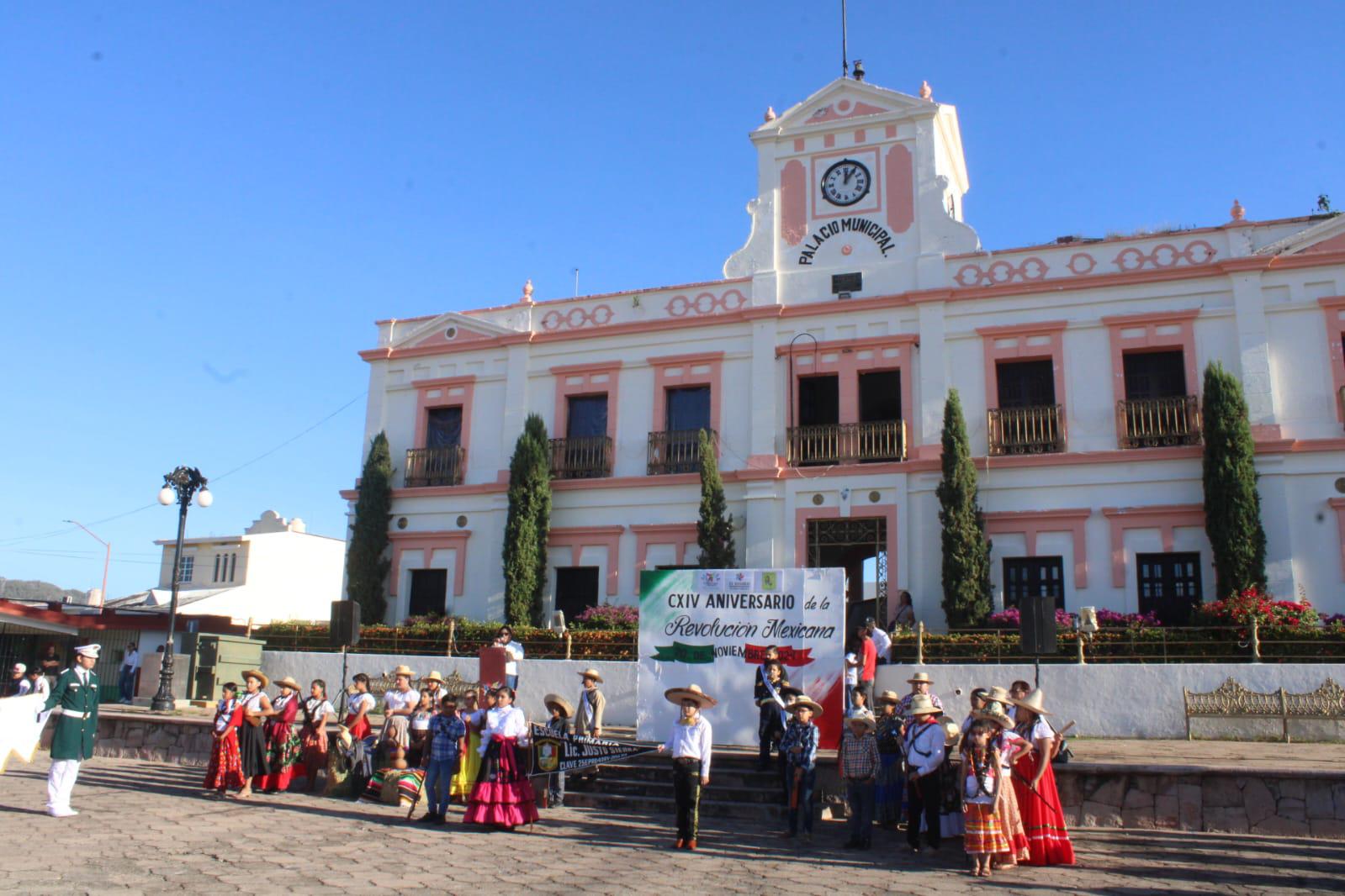 $!Desfilan en Rosario por el 114 aniversario de la Revolución Mexicana