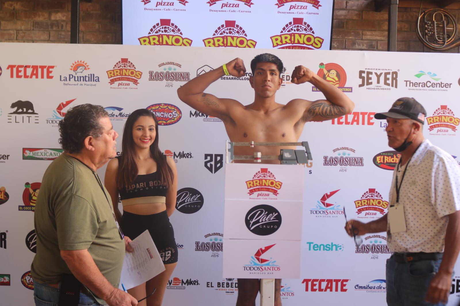 $!Pugilistas de ‘Sangre Nueva 2’ vencen a la báscula