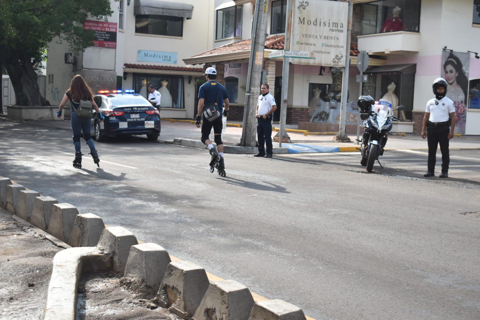 $!Domingo de rodada registra poca afluencia en Culiacán