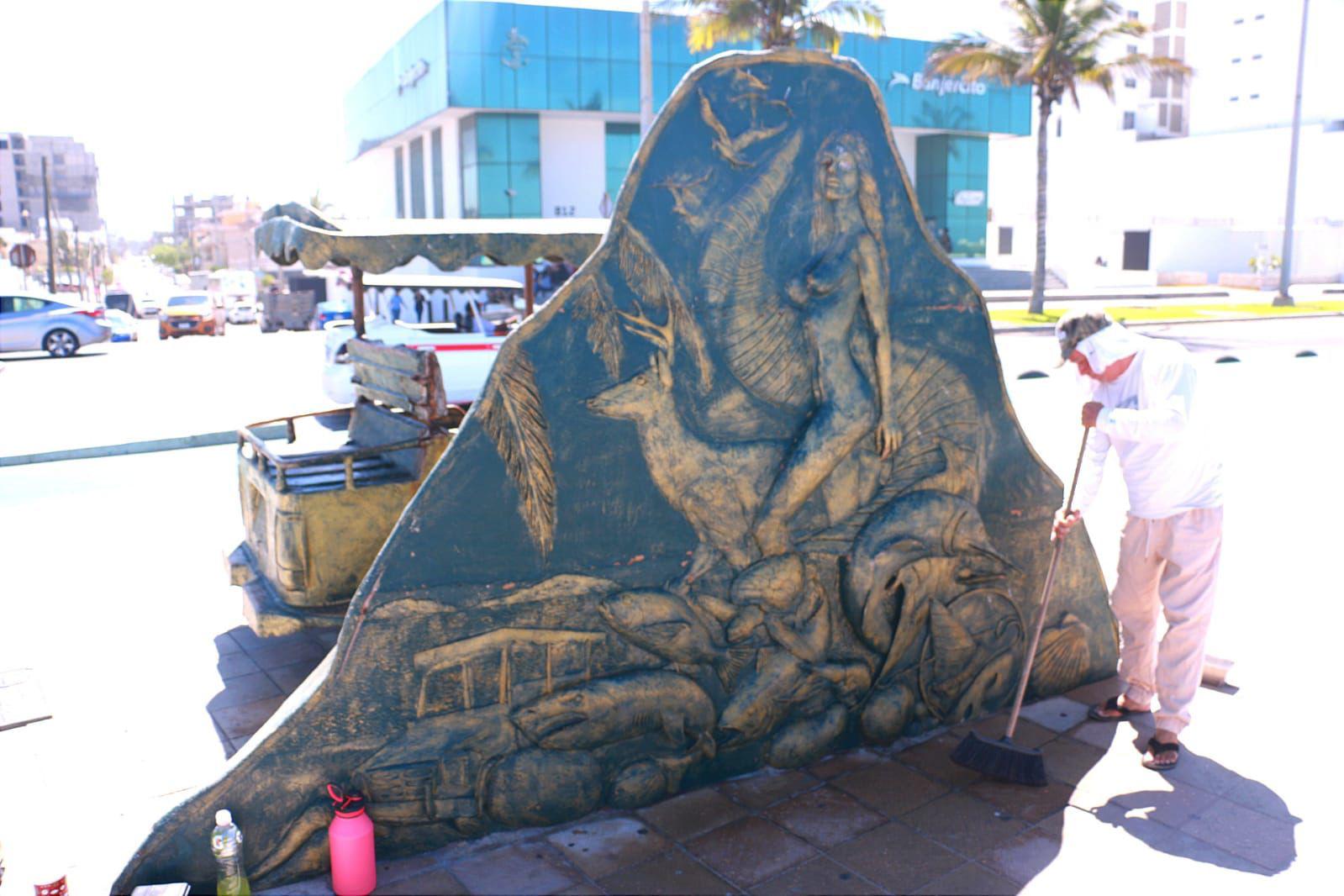 $!Rescatarán monumentos a la Pulmonía y letras de Mazatlán