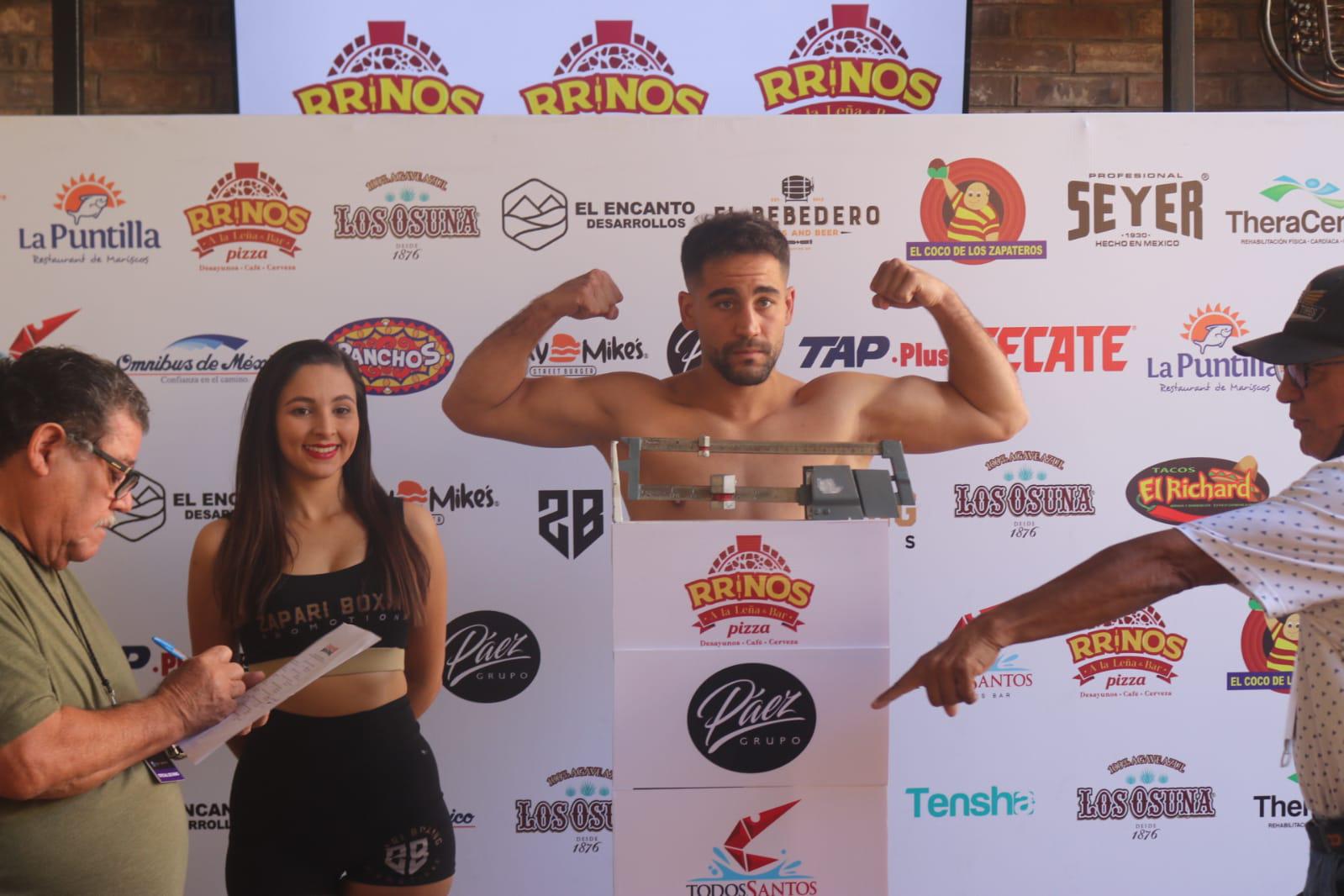 $!Pugilistas de ‘Sangre Nueva 2’ vencen a la báscula