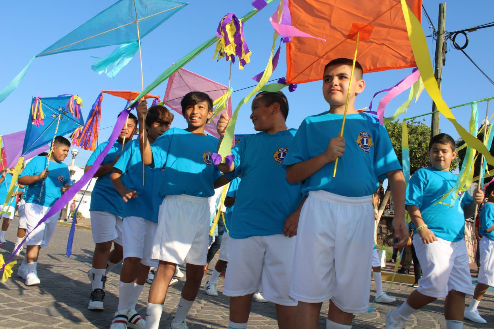 $!En Rosario desfilan para conmemorar el 113 aniversario de la Revolución Mexicana