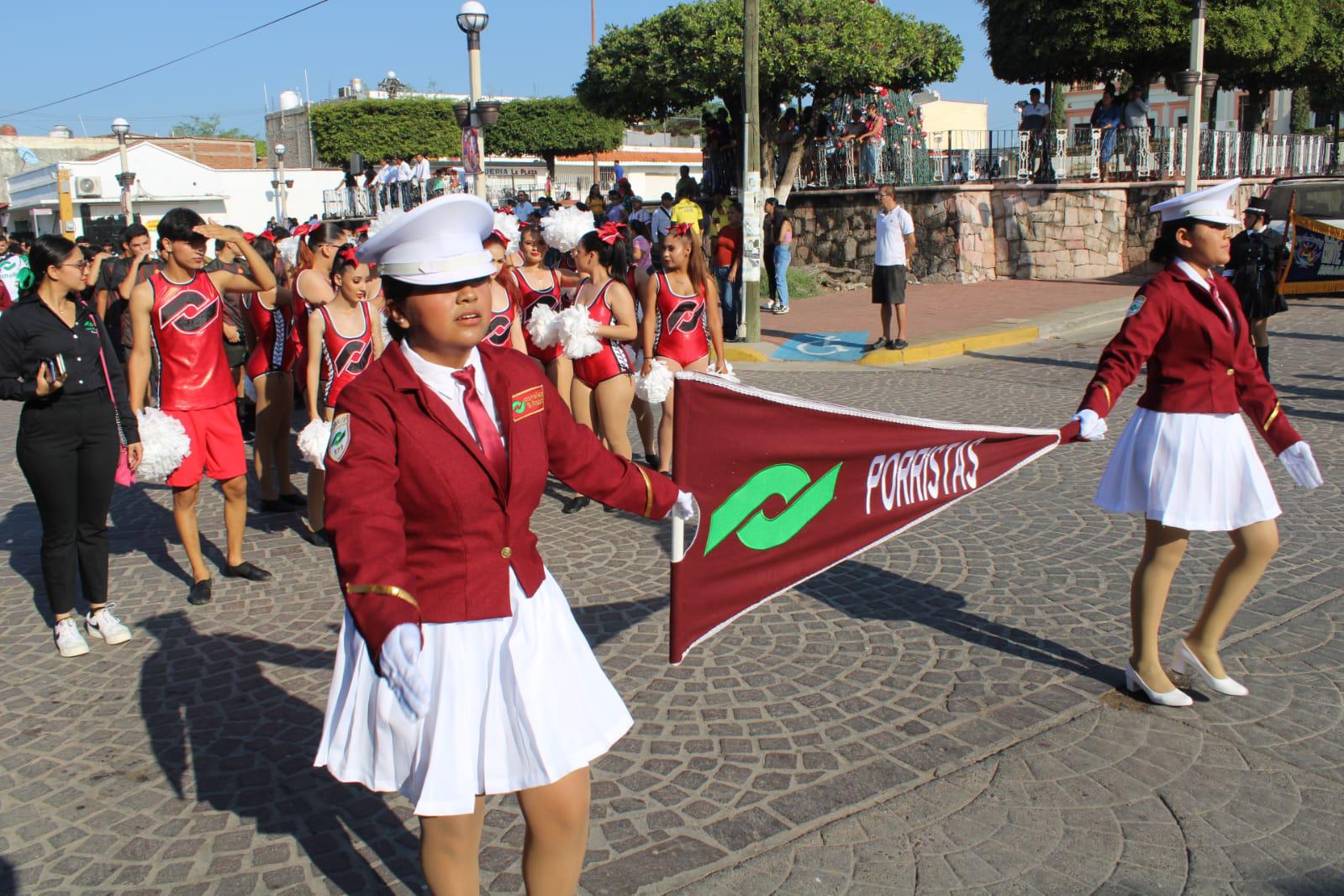 $!En Rosario desfilan para conmemorar el 113 aniversario de la Revolución Mexicana