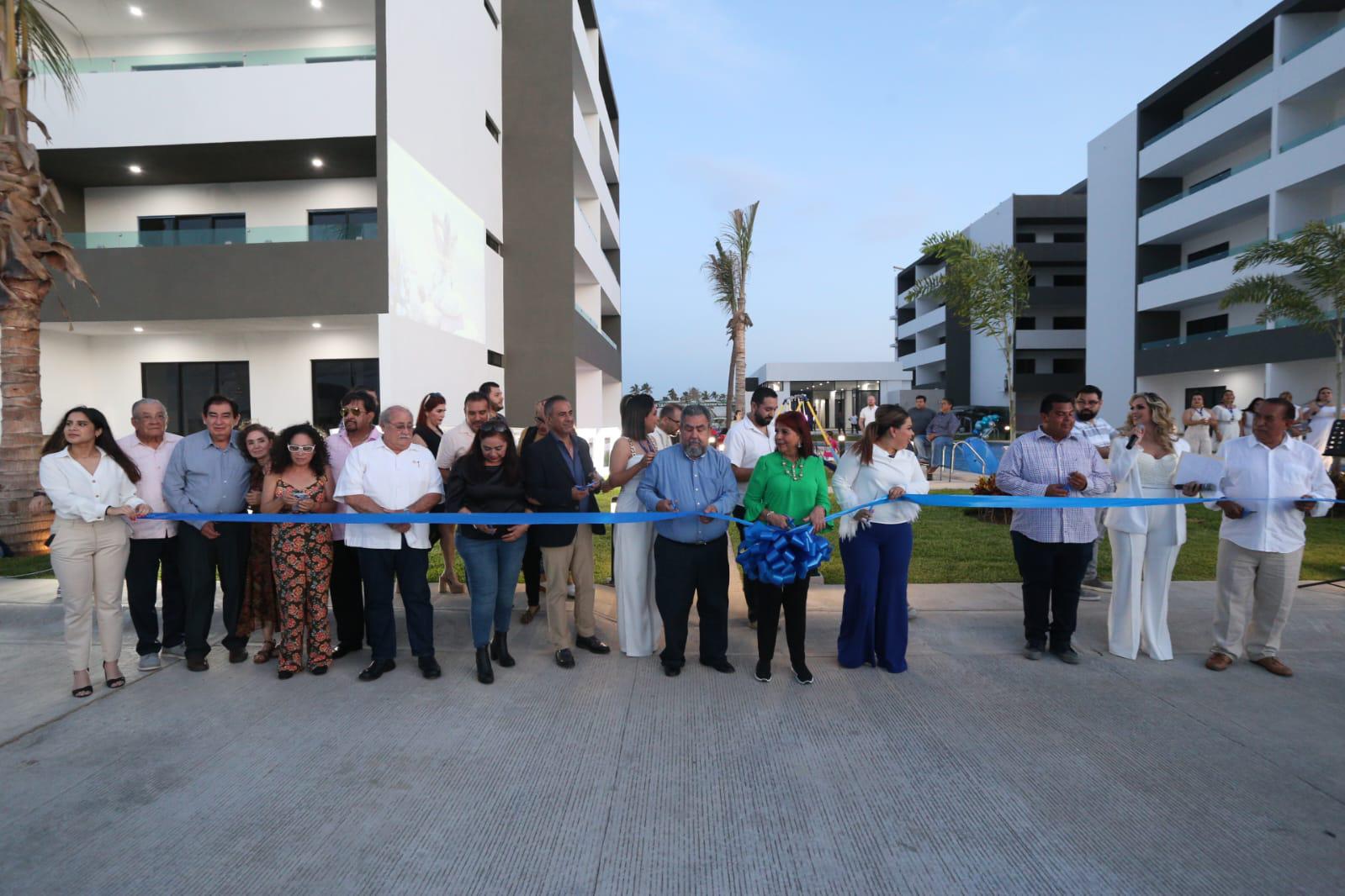 $!Inauguran la segunda torre de Marina Cerritos Condominios, en Mazatlán