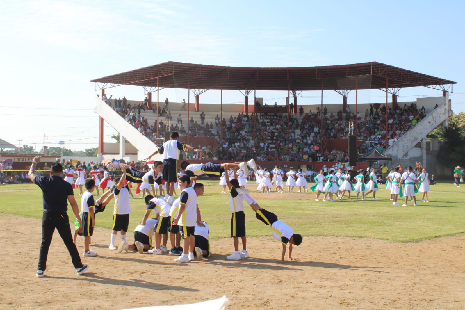 $!En Rosario desfilan para conmemorar el 113 aniversario de la Revolución Mexicana