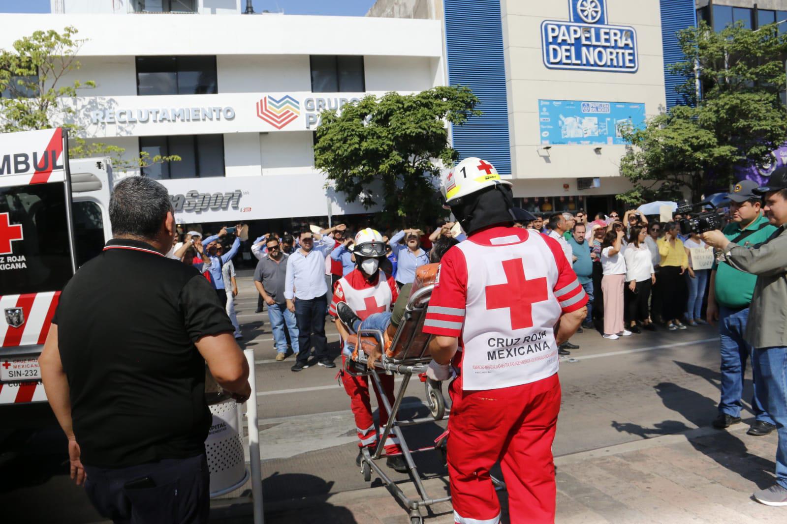 $!En Sinaloa, 1,200 empresas e instituciones realizan simulacro