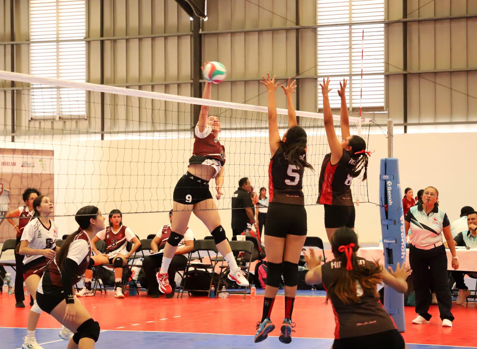 $!Gran inicio de Sinaloa en voleibol de sala de Nacionales Conade