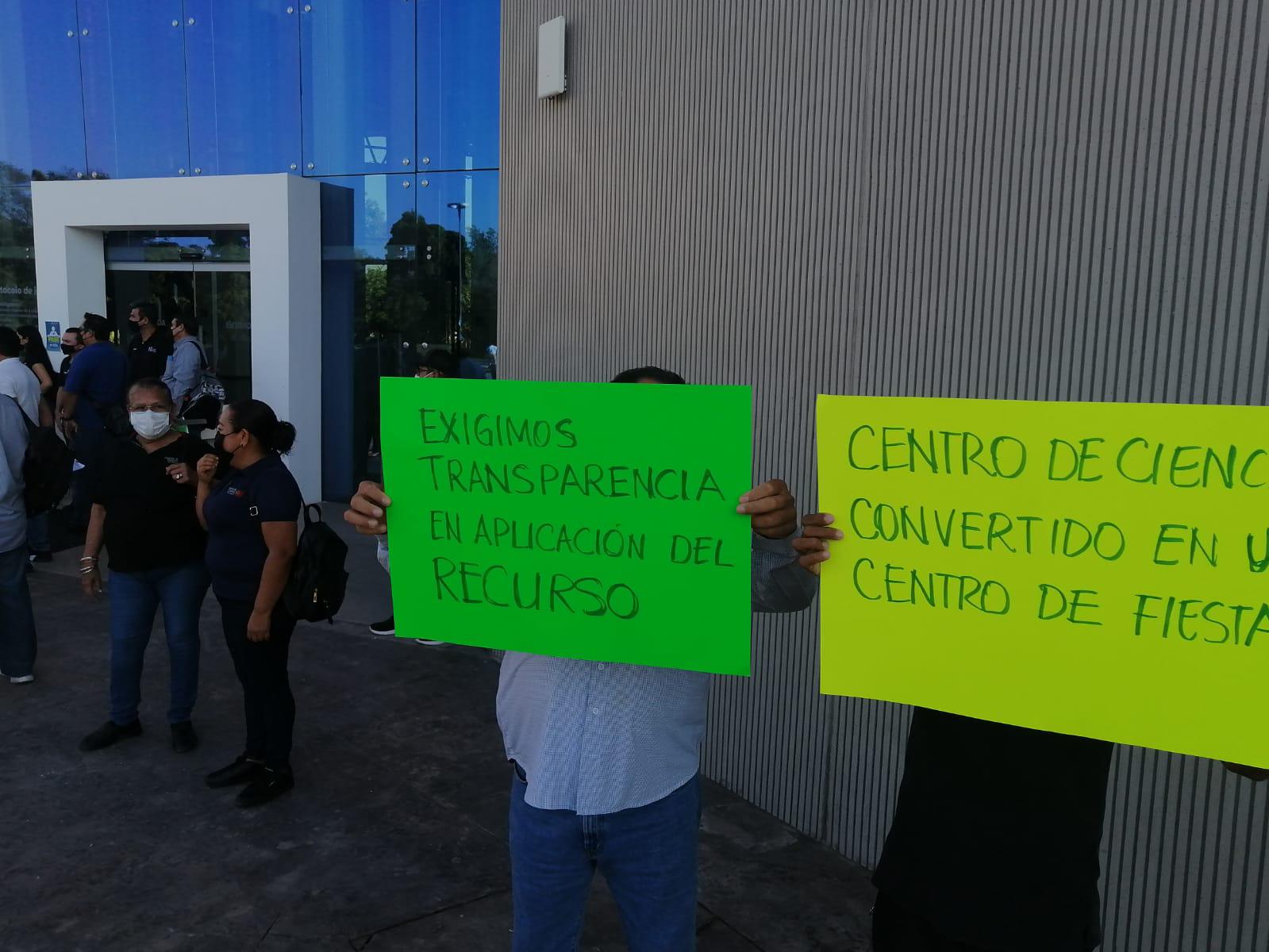 $!‘Centro de Ciencias era interactivo, no contemplativo’; trabajadores piden se regresen laboratorios, talleres y otras áreas