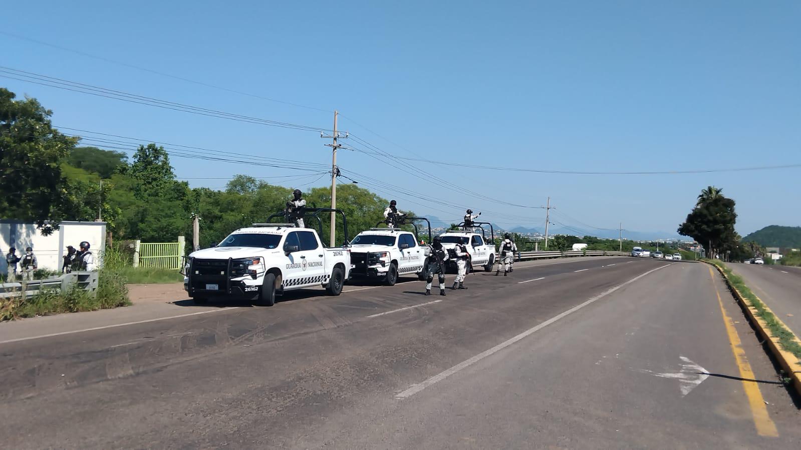 $!Refuerzan seguridad en el centro de Sinaloa con 100 elementos de fuerzas especiales