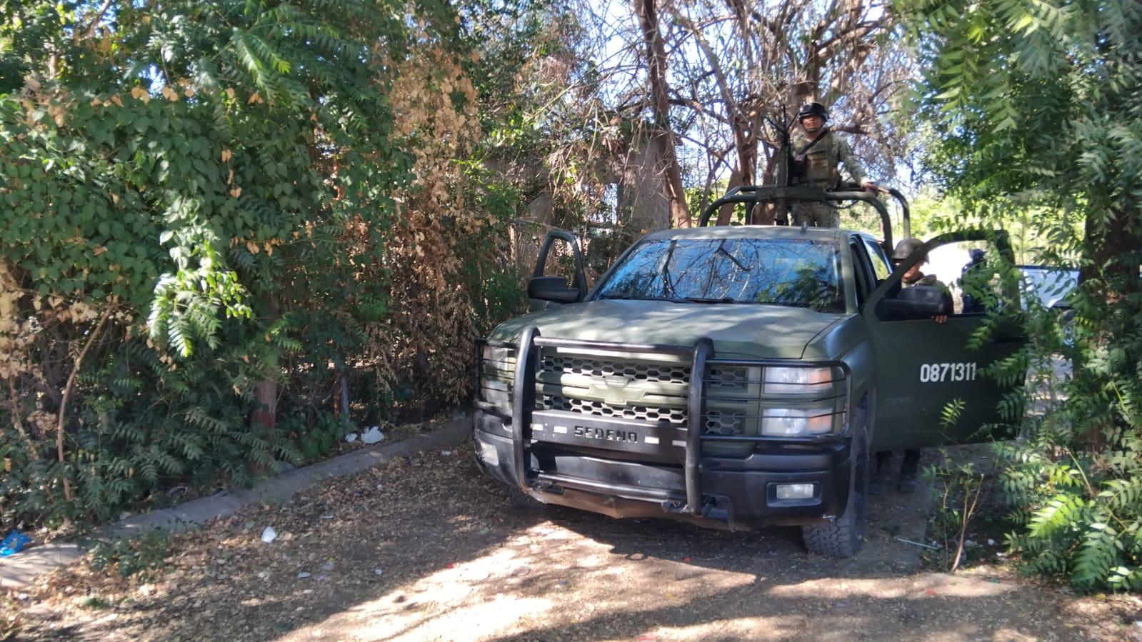 $!FGR realiza operativo en campestre del fraccionamiento Valle Alto, en Culiacán