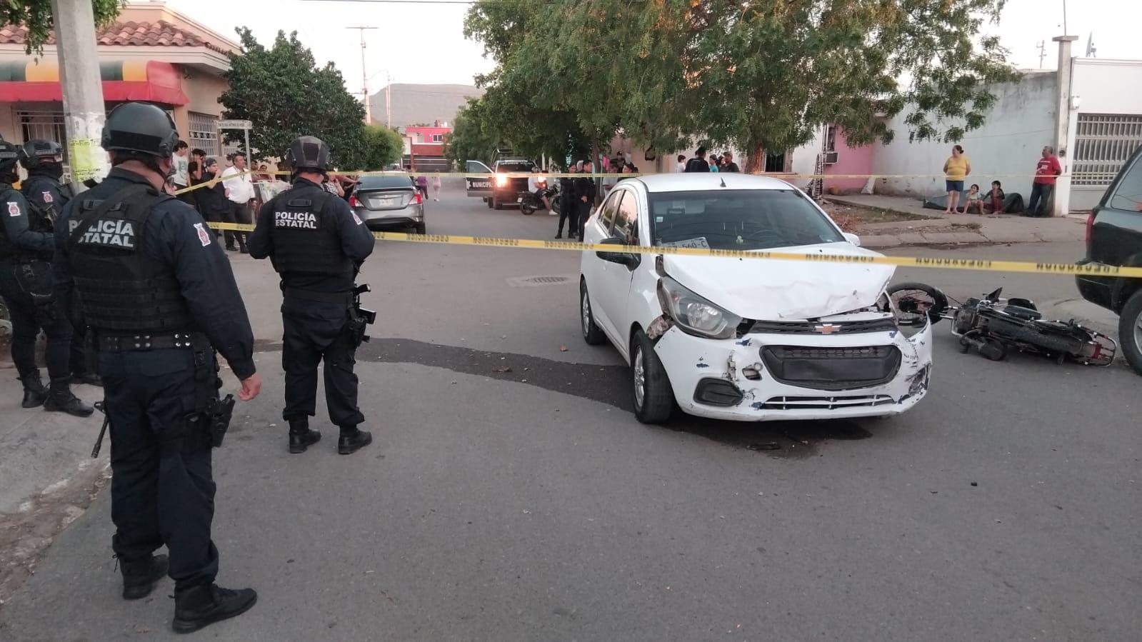 $!Muere adolescente tras ser embestido por un automóvil en la Nueva Galicia en Culiacán