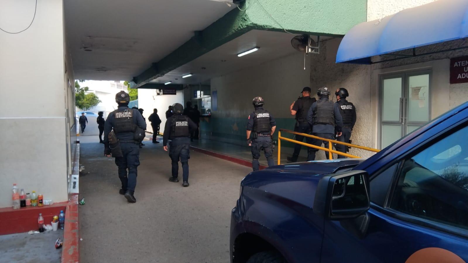 $!Disparan al interior del Hospital General viejo de Culiacán; Seguridad Pública dice que no hay muertos