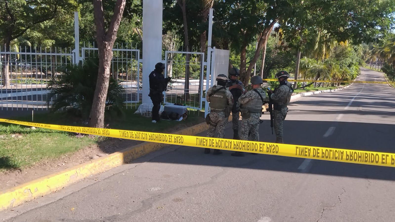 $!Hallan restos humanos dentro de hielera en el Parque 87, en Culiacán