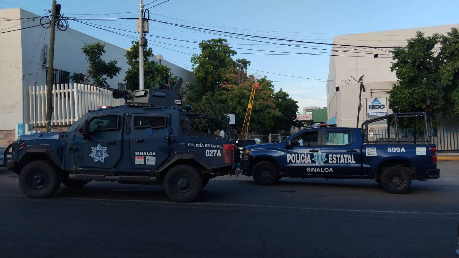 $!Disparan al interior del Hospital General viejo de Culiacán; Seguridad Pública dice que no hay muertos