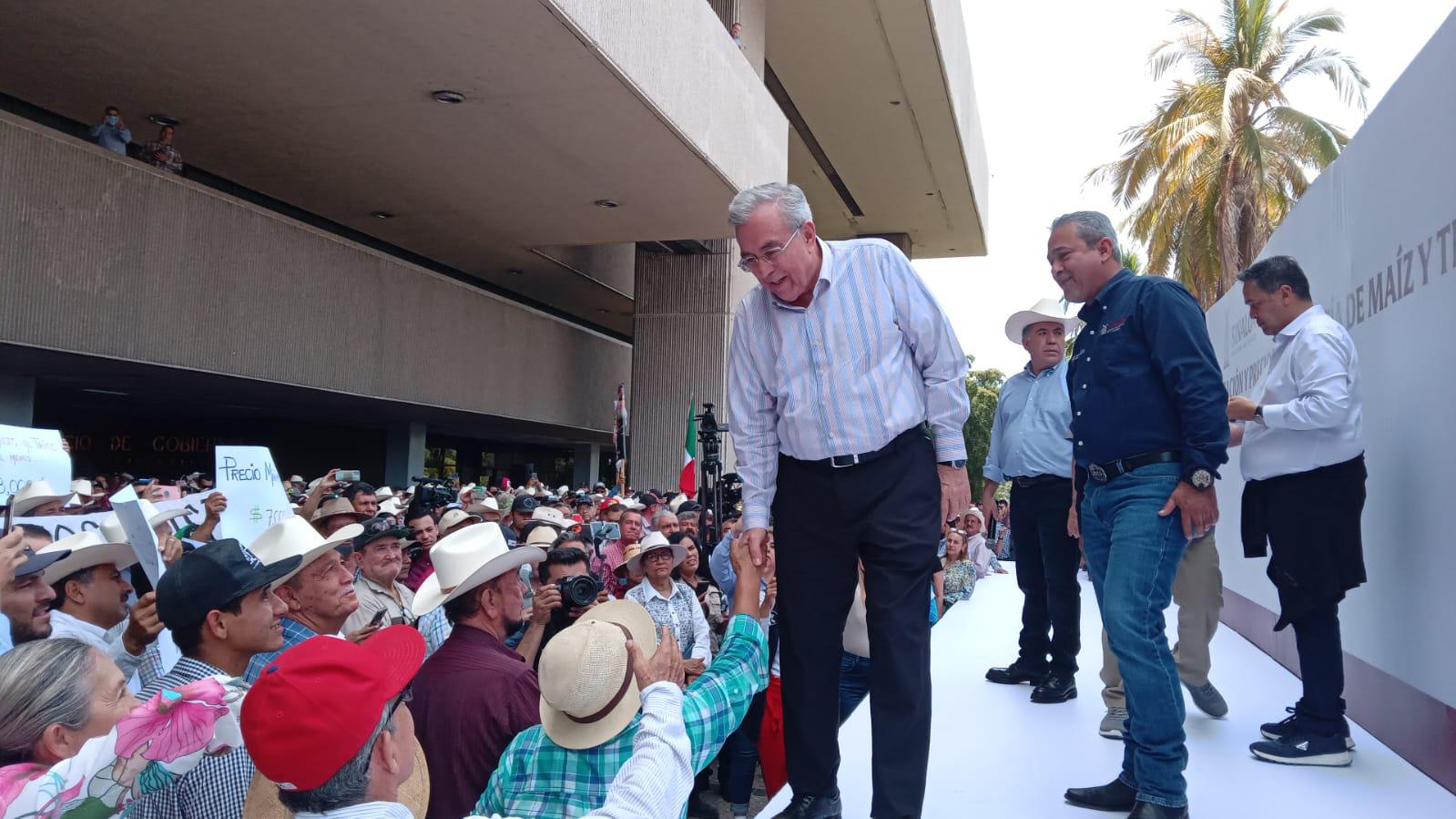 $!Productores agrícolas de Sinaloa hacen oír sus reclamos en Culiacán