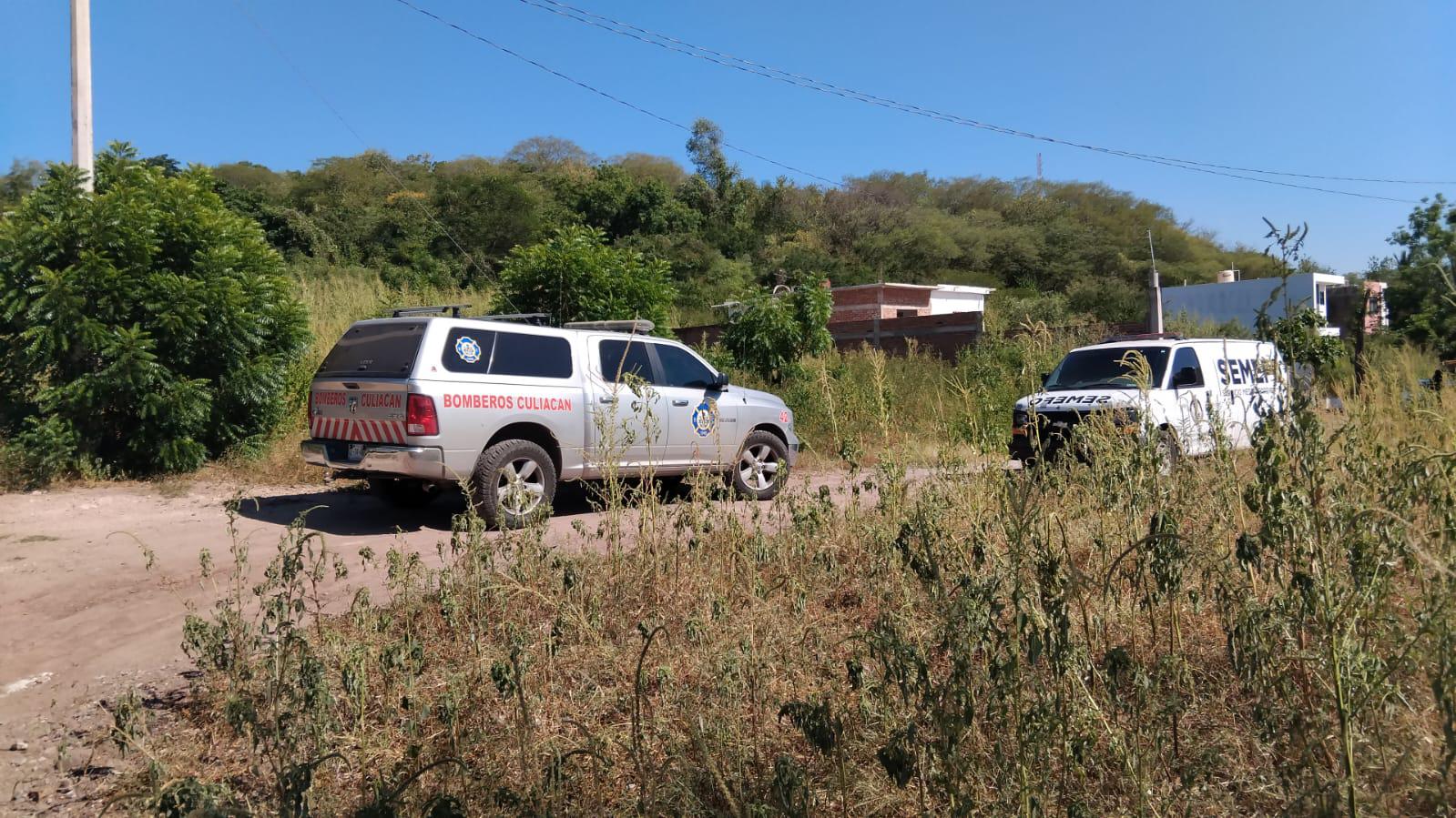 $!Hallan cuerpo carbonizado en sector Santa Fe, al norte de Culiacán