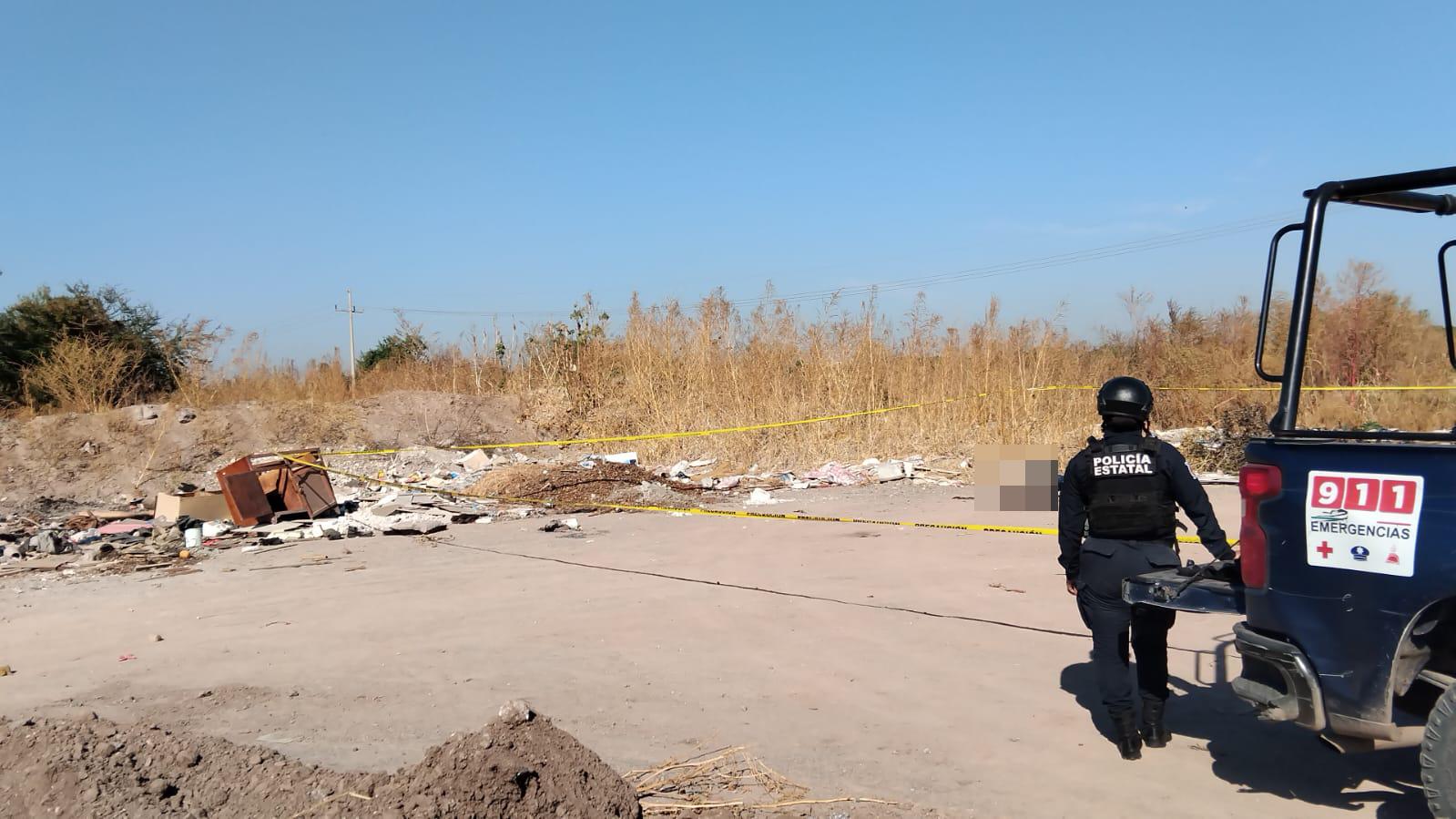 $!Localizan cadáver de un hombre cerca de Valle Alto, en Culiacán