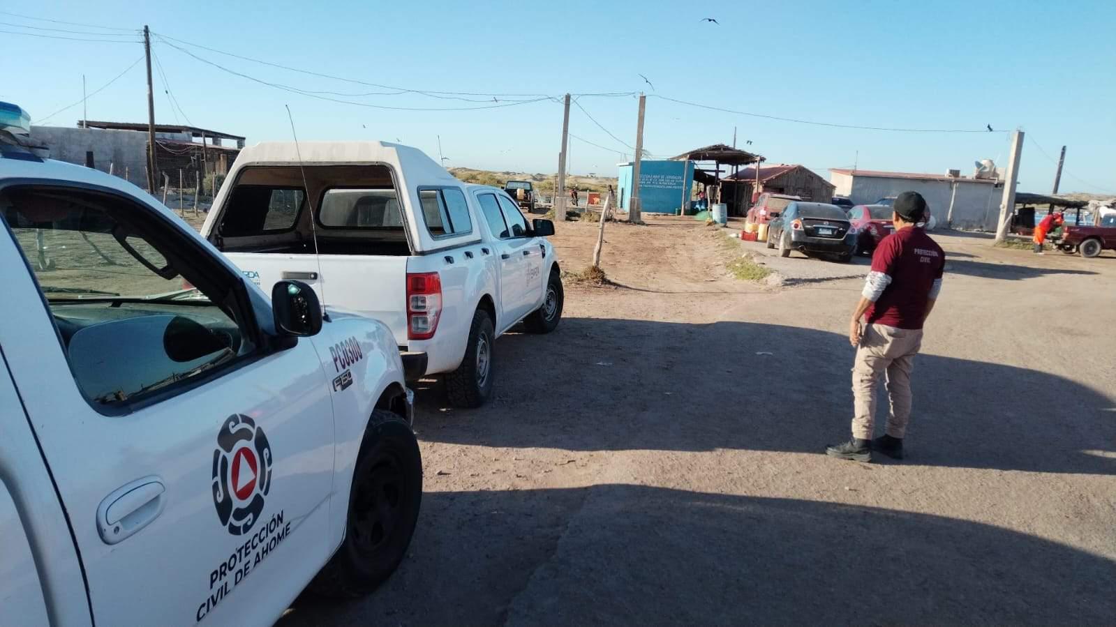 $!Muere pescador tras hundirse barco atunero de Sonora en aguas de Ahome