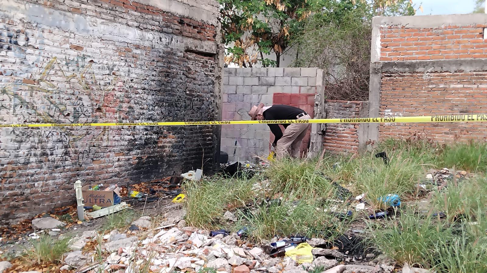 $!Localizan a hombre carbonizado en la colonia Estela Ortiz de Toledo, en Culiacán