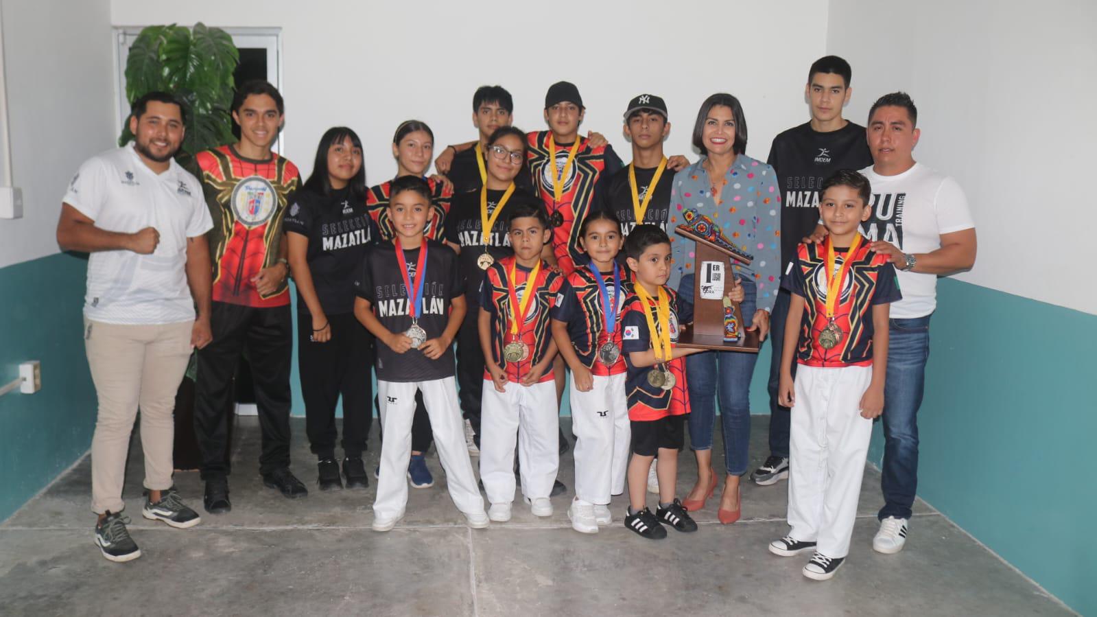 $!Avanza delegación de taekwondo mazatleca a paso firme