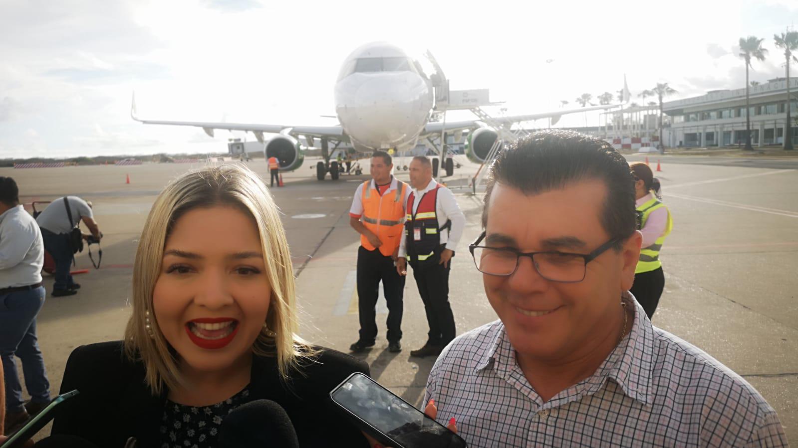 $!Inauguran vuelo Ciudad Juárez-Mazatlán