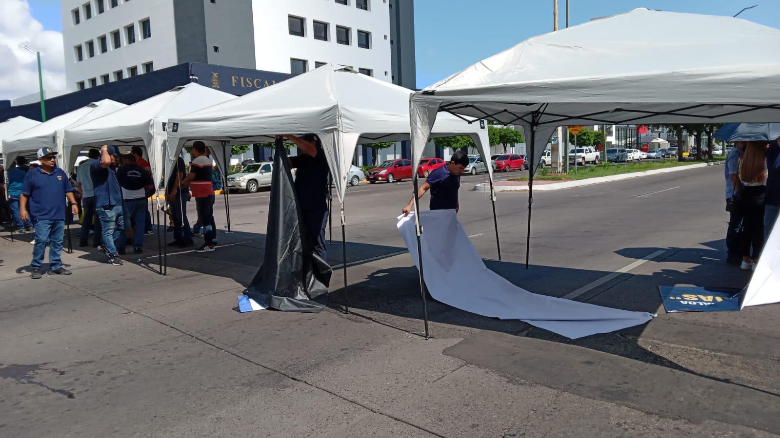 $!Exigen trabajadores de la UAS que no den prisión preventiva al Rector