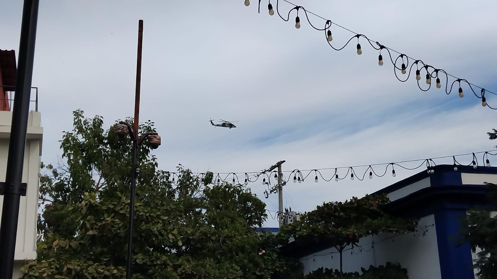 $!Sorprenden sobrevuelos de aeronaves militares en la ciudad de Culiacán