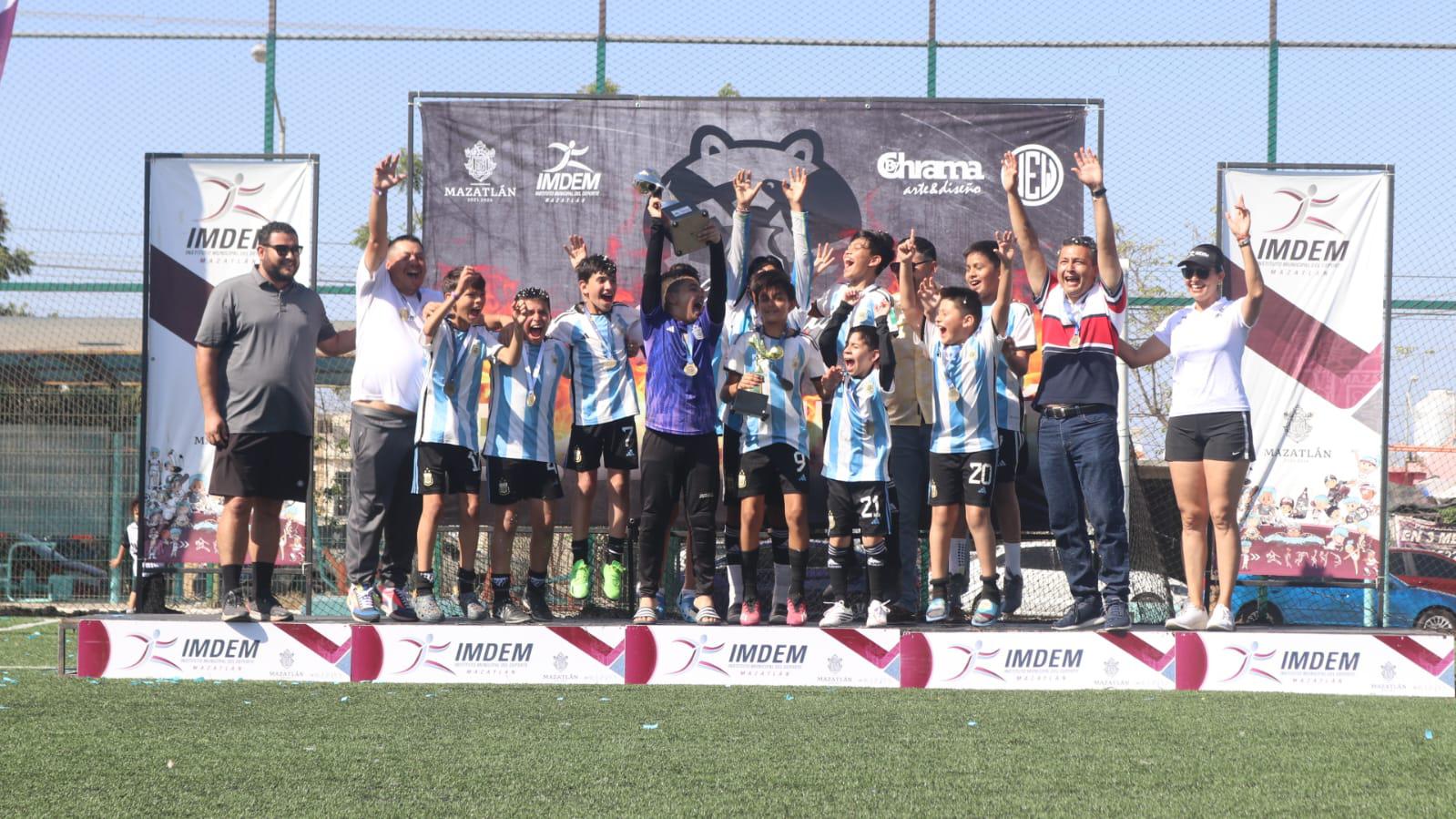 $!Premian a los mejores de la Copa Patasalada de Futbol 7