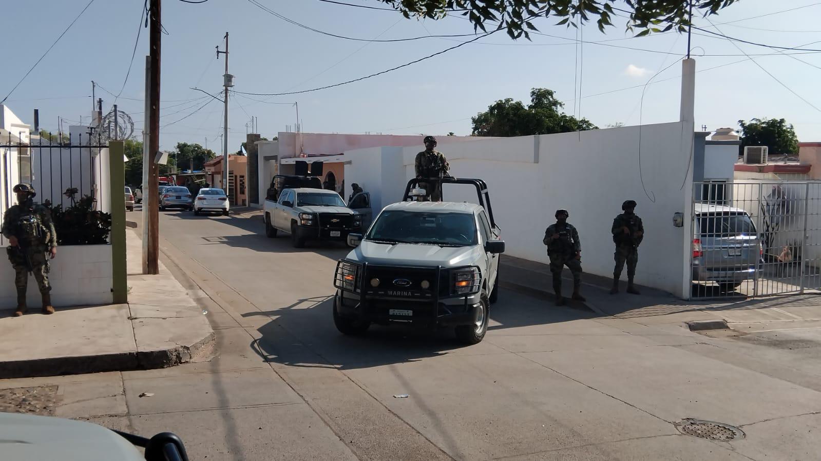 $!Ejército y Marina montan operativos en diferentes sectores de Culiacán