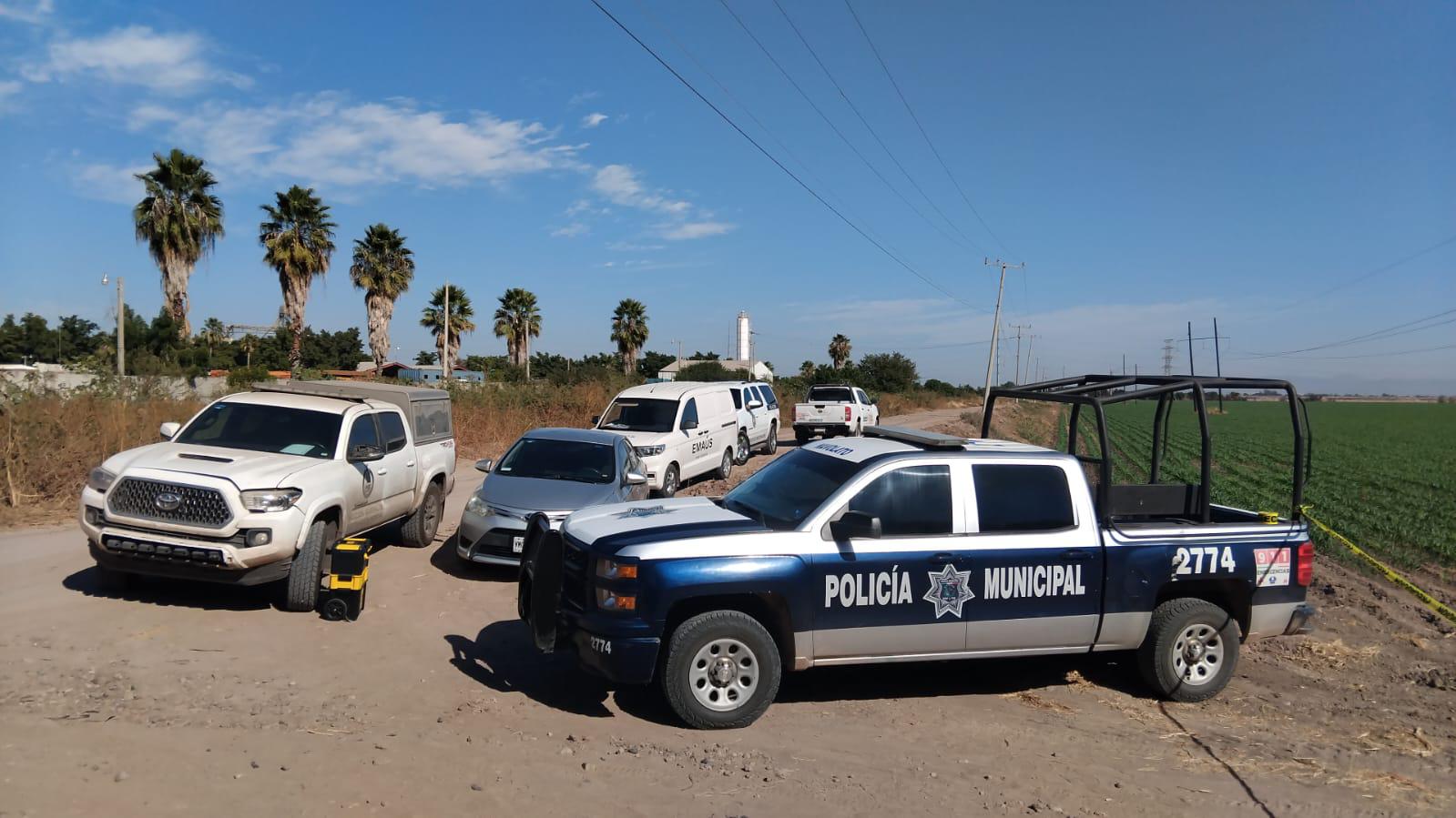 $!Hallan a un hombre asesinado a balazos en San Pedro, Navolato