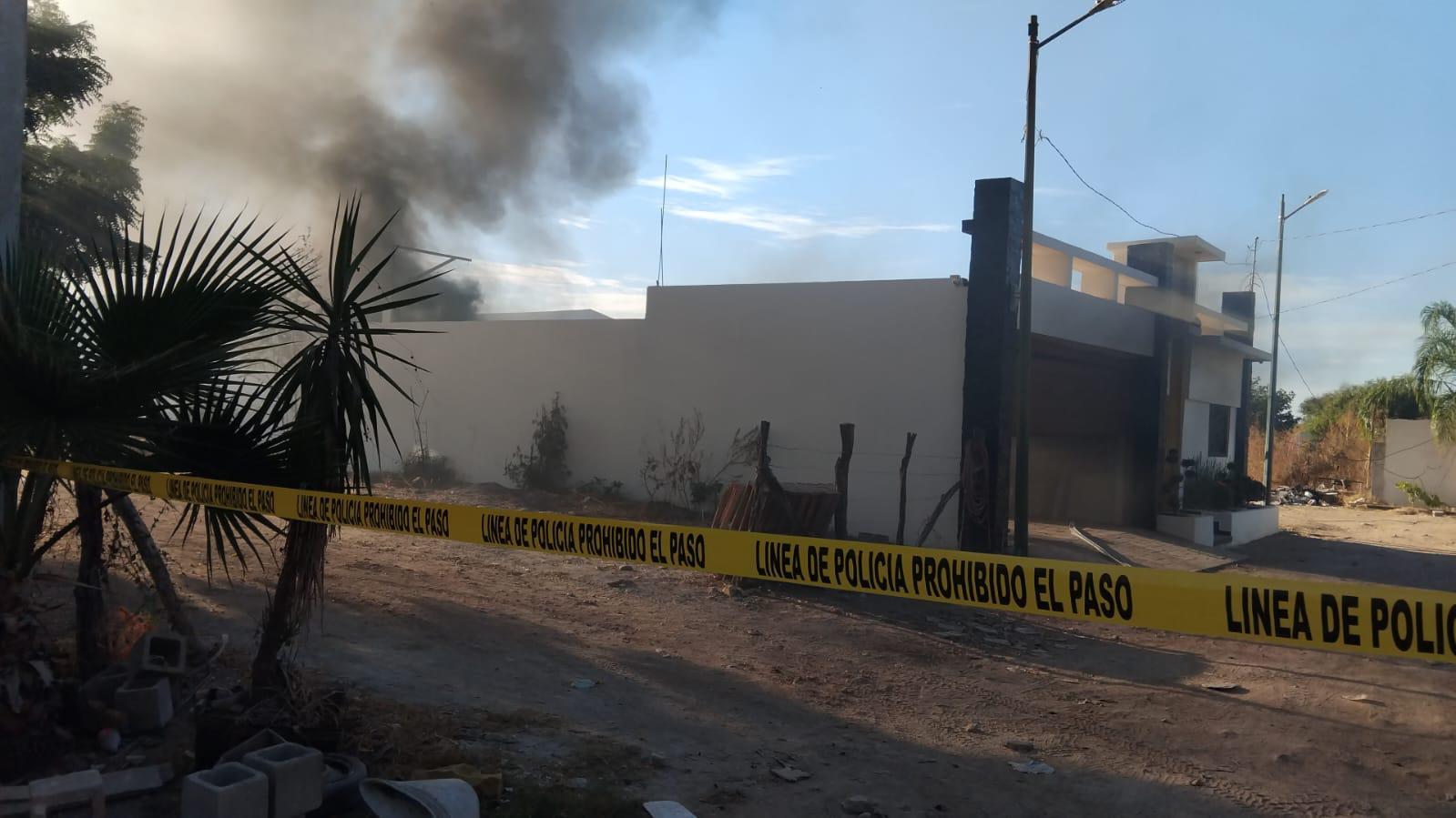 $!Incendian centro de rehabilitación en El Ranchito, en Culiacán; reportan ataques a otros dos inmuebles