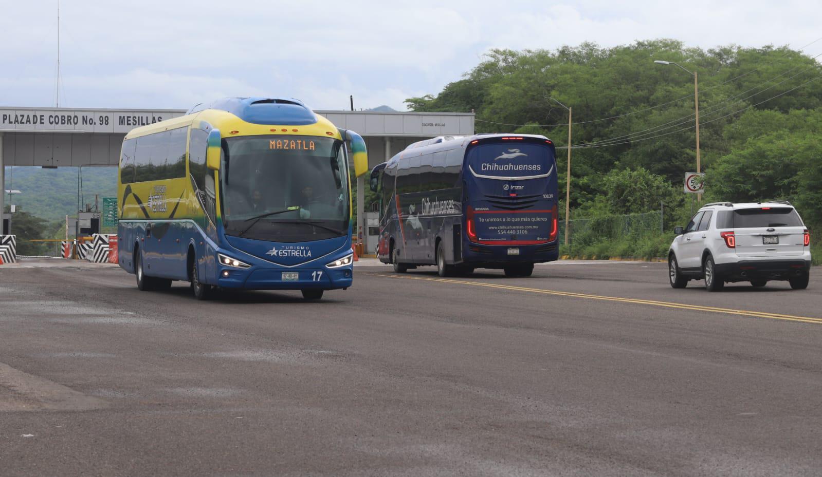 $!Caseta de cobro en Mesillas opera normal tras hechos sobre la autopista Mazatlán-Durango