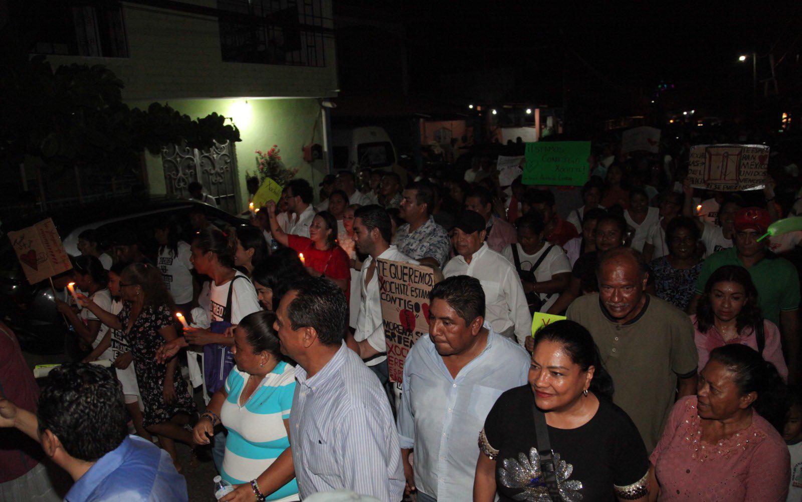 $!Xóchitl Gálvez arrancó precampaña en la madrugada en Coyuca de Benítez, Guerrero