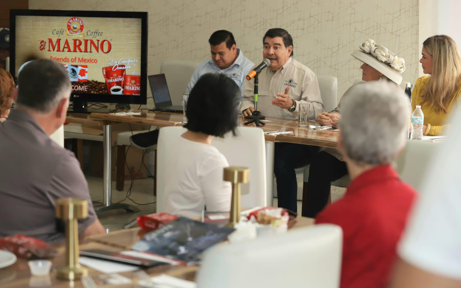 $!Exponen historia de Grupo Marino ante Amigos de México