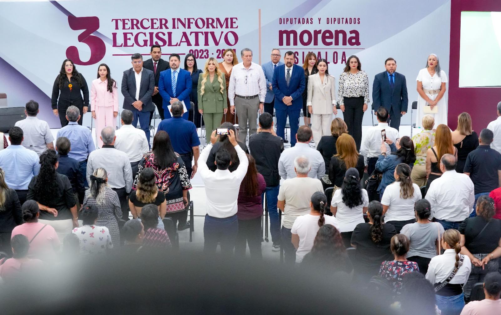 $!En último informe de labores, admite Diputado de Morena que quedaron a deber con sectores primarios