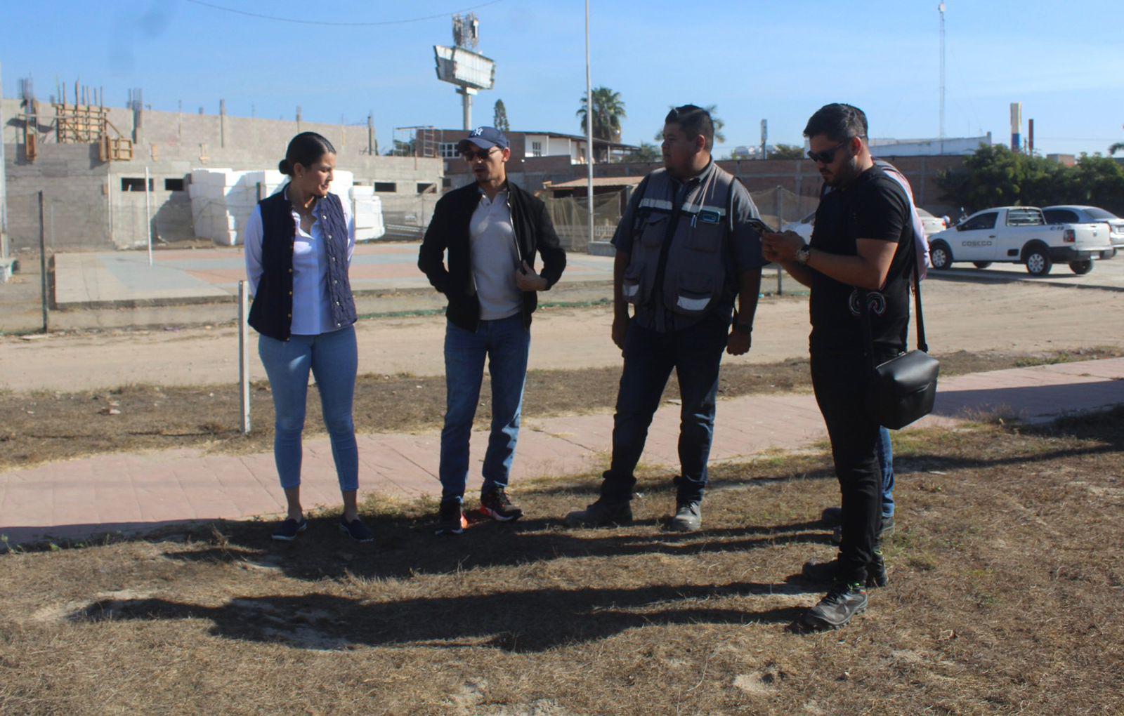 $!Inicia rehabilitación de canchas de voleibol de playa en Unidad Sahop