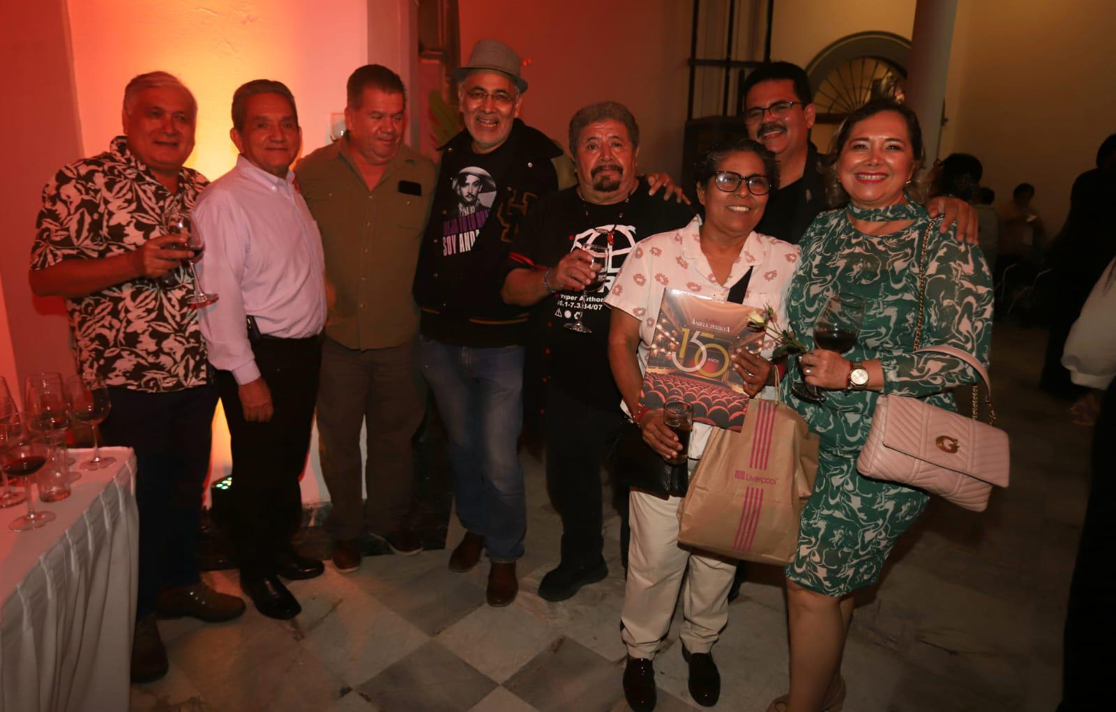 $!Adelaido López, Alejandro Camacho Mendoza, Román Alarcón, Fred Álvarez, Javier Chimaldi, Dora Lizárraga, Juan José Rodríguez y Karla Valero.