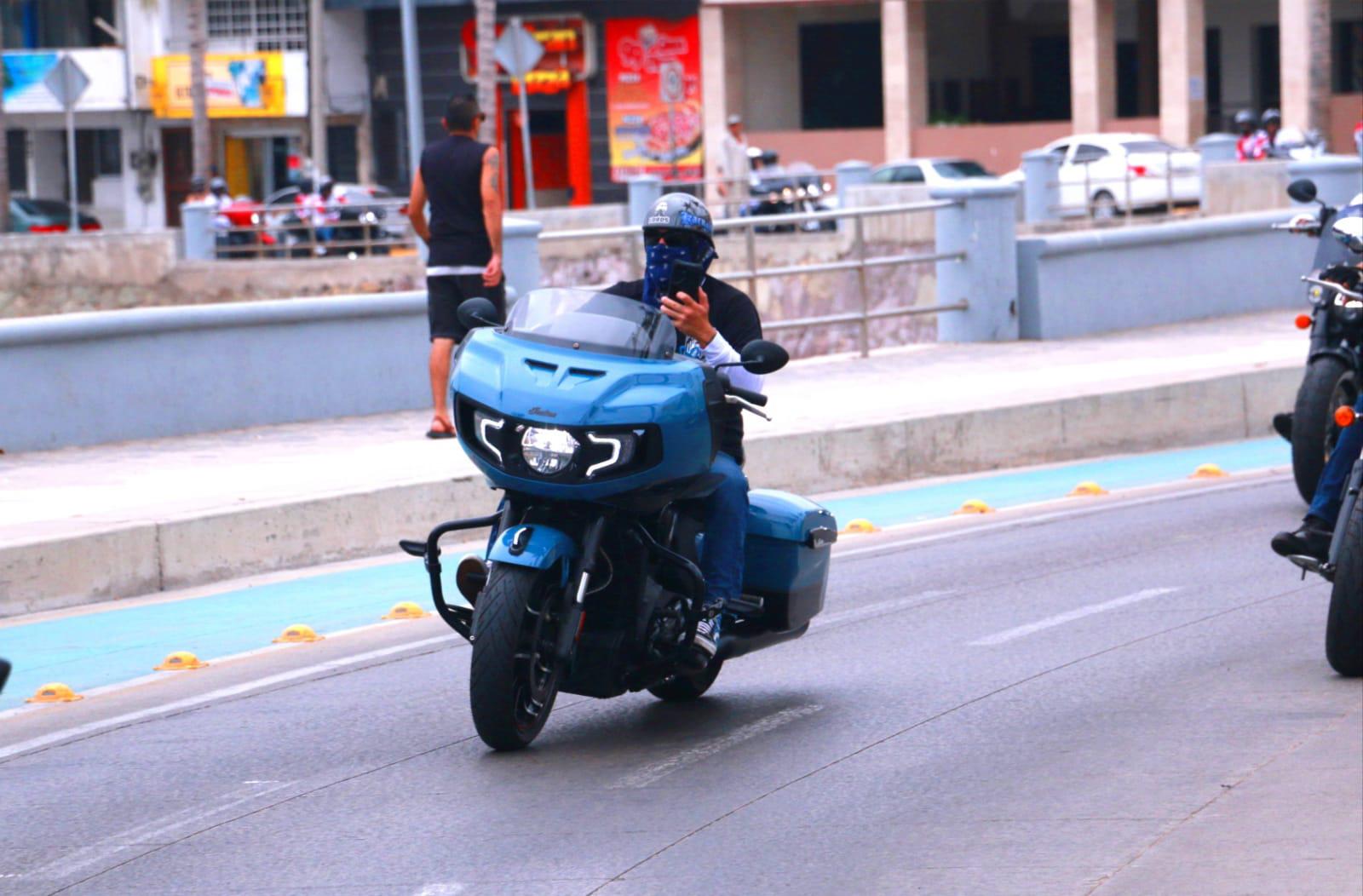 $!Es Mazatlán sede de rodada de Indian Motorcycle; rugen los motores de 300 motocicletas