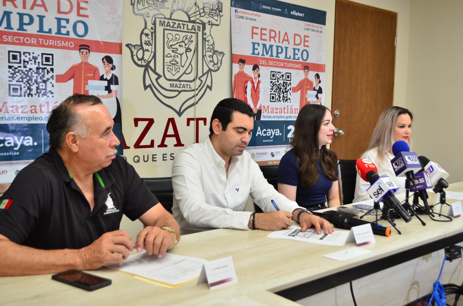 $!Anuncian Feria del Empleo del sector turismo en Mazatlán; hay más de 900 vacacantes