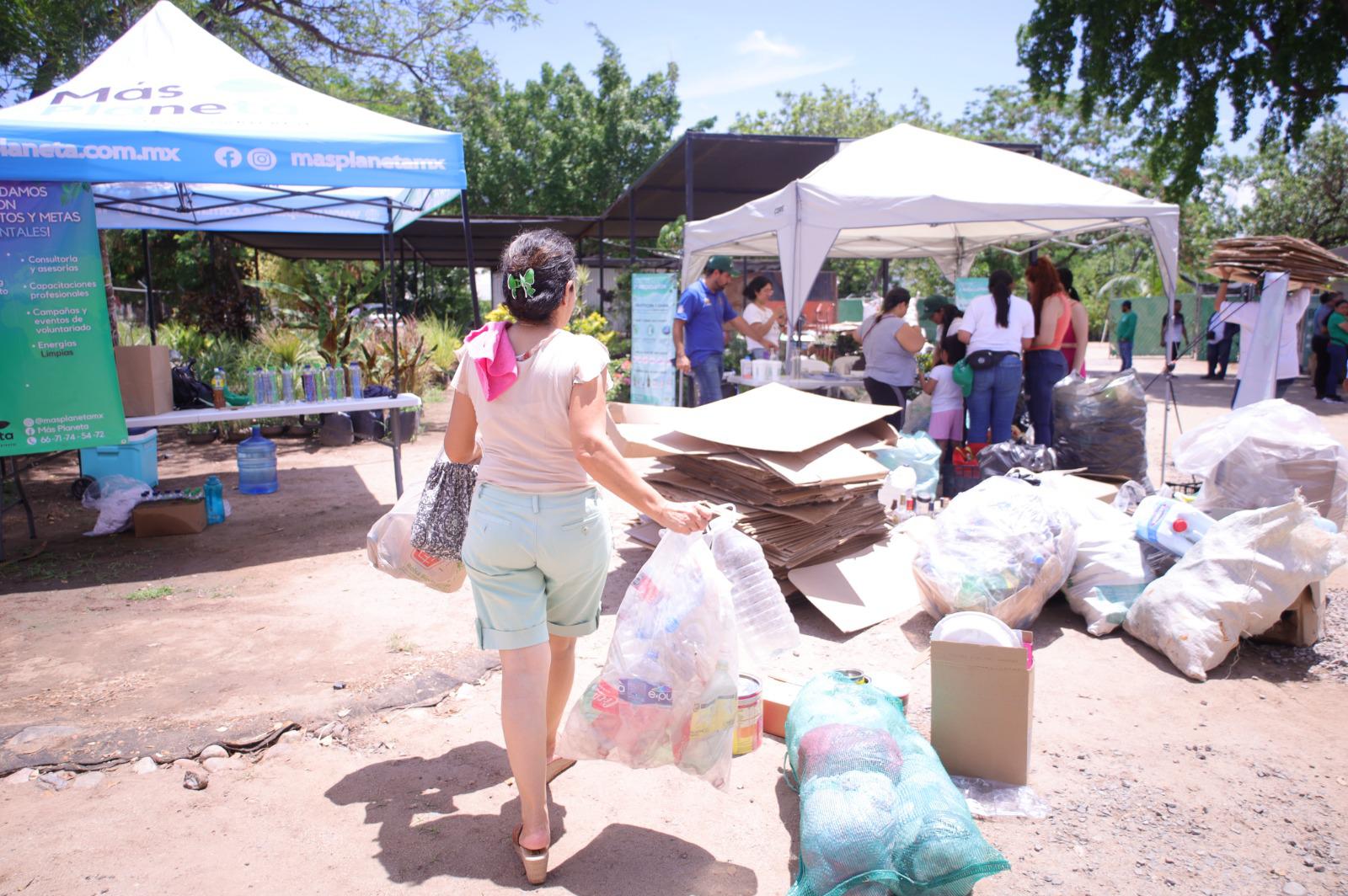 $!Reciclotón supera meta de asistentes en Culiacán y de recolección de residuos