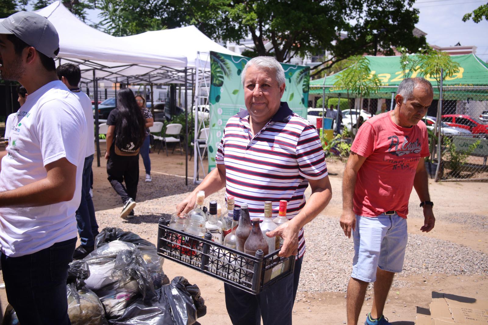 $!Reciclotón supera meta de asistentes en Culiacán y de recolección de residuos